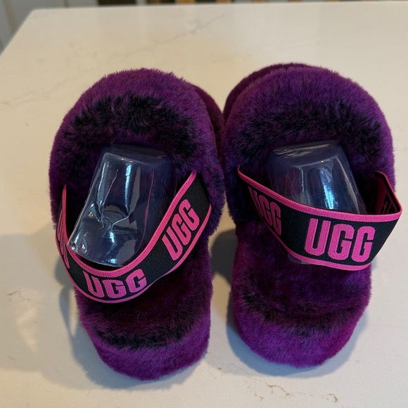 UGG Purple Slide Slippers - Picture 3 of 8